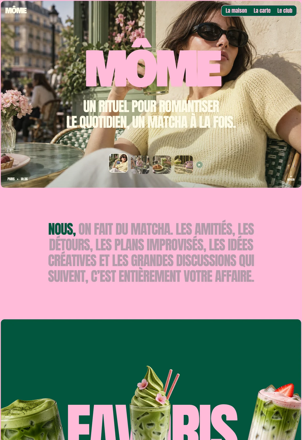 Site MÔME — version ordinateur